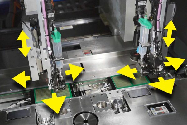 NSW SD1 & SD1-X Micro-dispenser Dual Gantry System