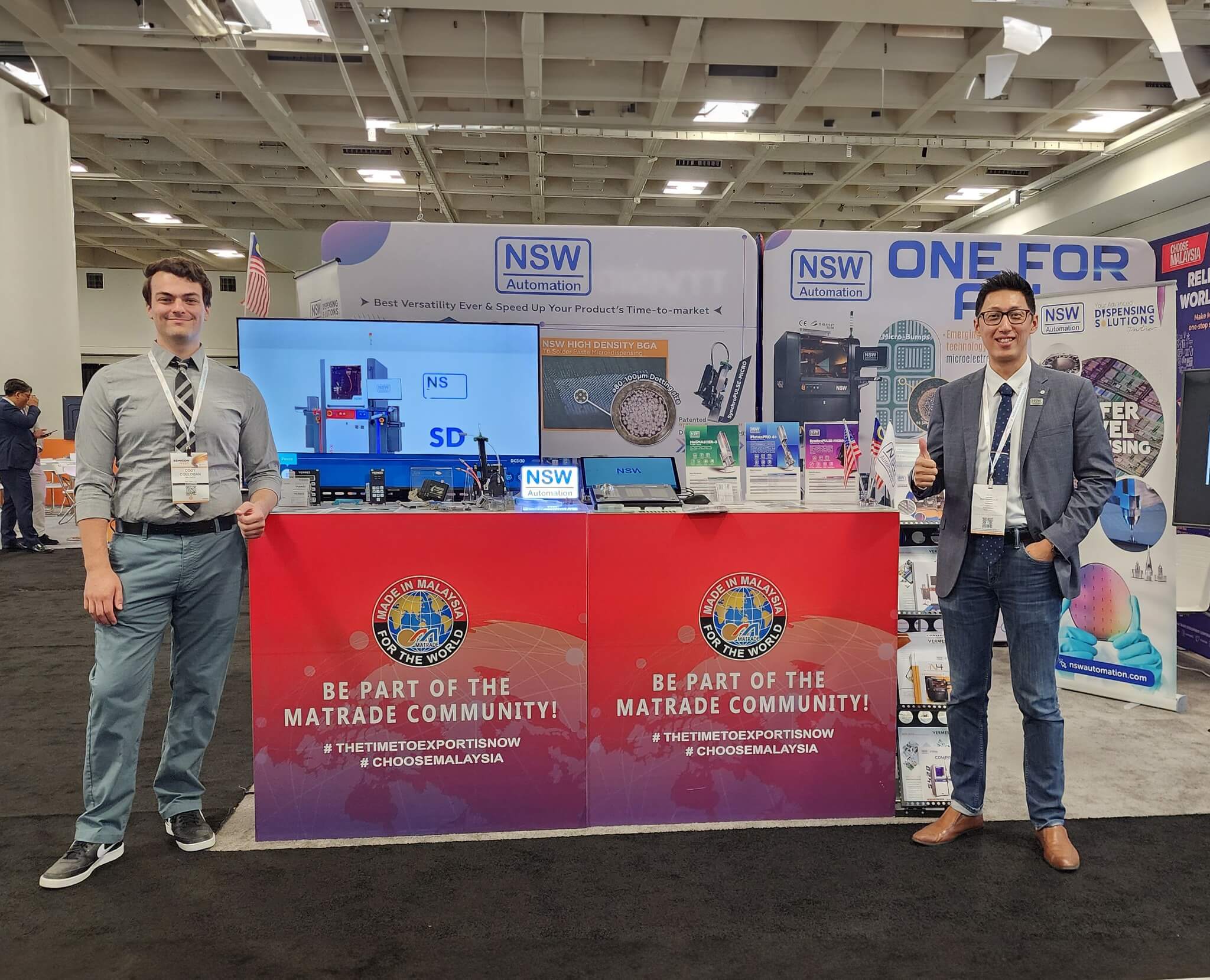 NSW Automation Exhibits at USA SEMICON West 2023