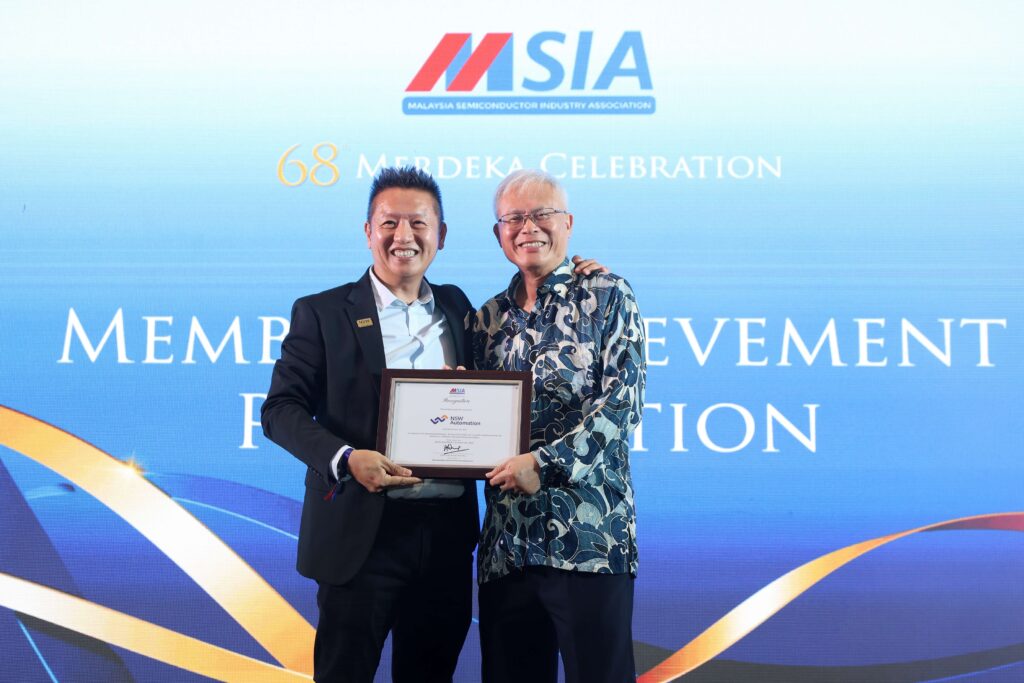 NSW Automation recognized member achievement by MSIA