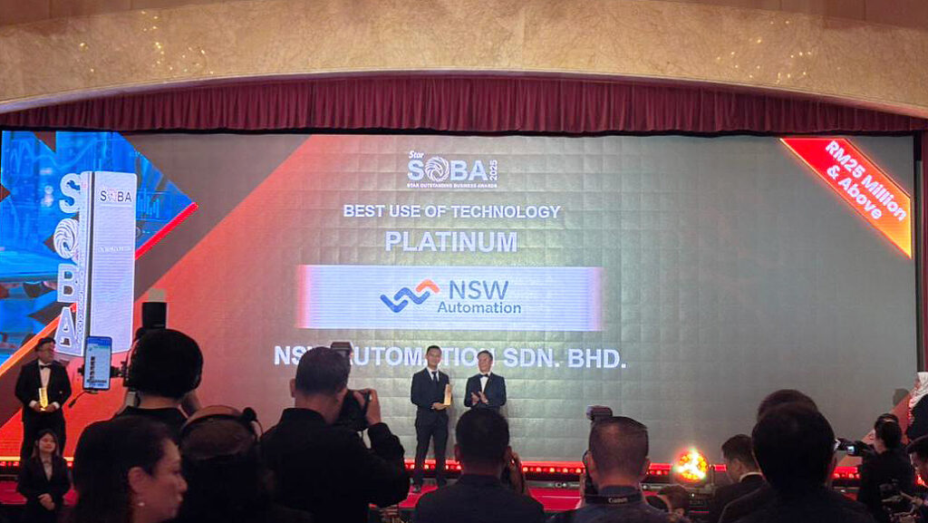 soba-2025-award-nsw-automation SOBA 2025 Award NSW Automation Best Use of Technology Platinum winner